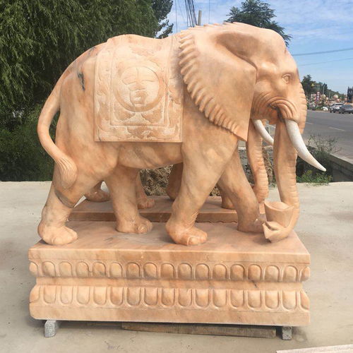 抱鼓石大象批發(fā)與旺通雕塑生產廠家雕刻工藝